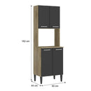 Arizona Microwave Kitchen Tower