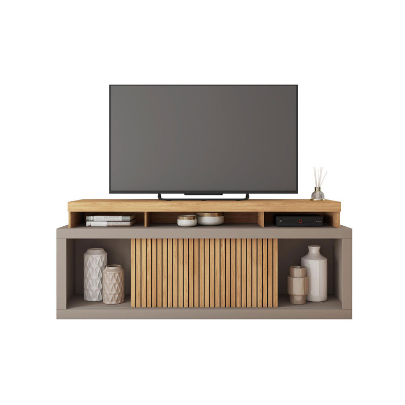 Aegon TV Stand - Light Natural Wood / Fendi