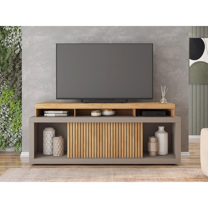 Aegon TV Stand - Light Natural Wood / Fendi