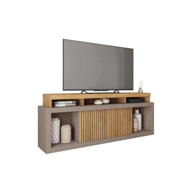 Aegon TV Stand - Light Natural Wood / Fendi