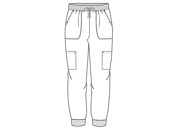 Jogger 4 Way Stretch Scrub Pants 1364