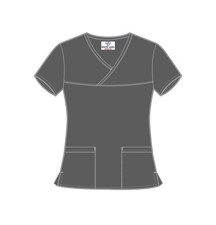 4-Way Scrub Top 1129