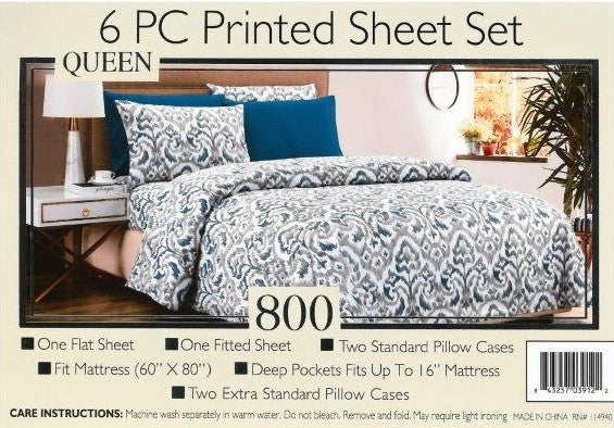 Supreme Collection Printed 800 Sheet Set