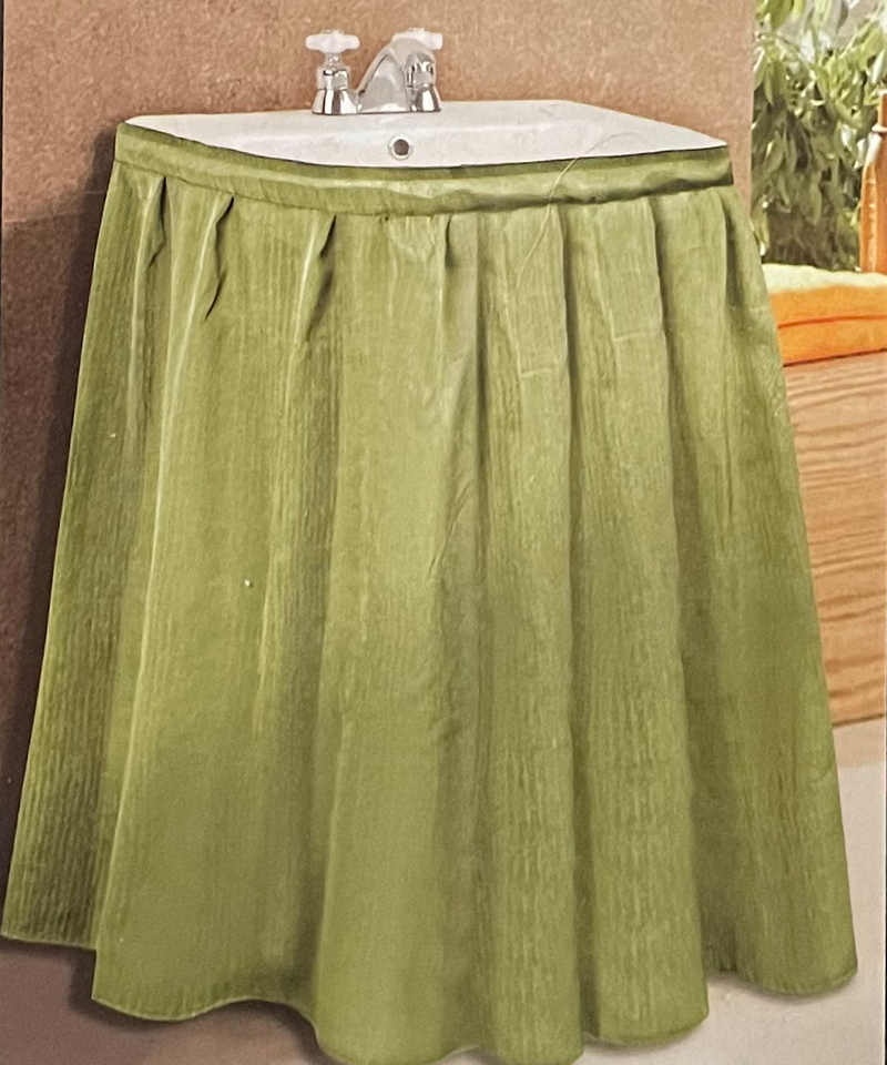 Linen Sink Skirt