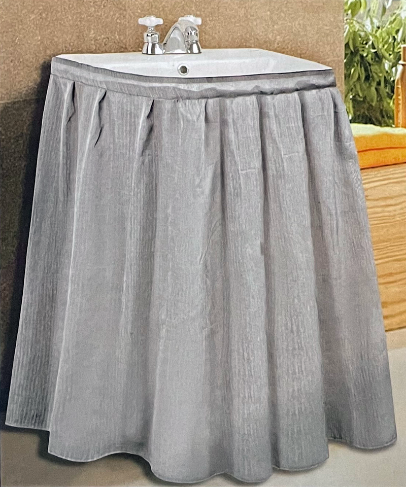 Linen Sink Skirt