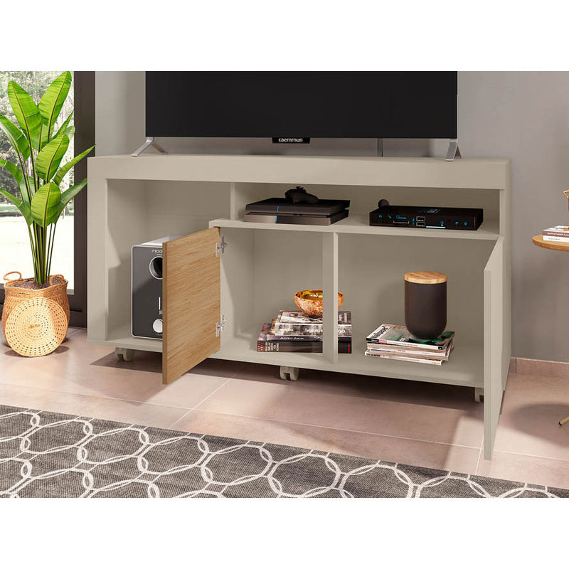 Prince TV Stand with Cabinet & Shelves