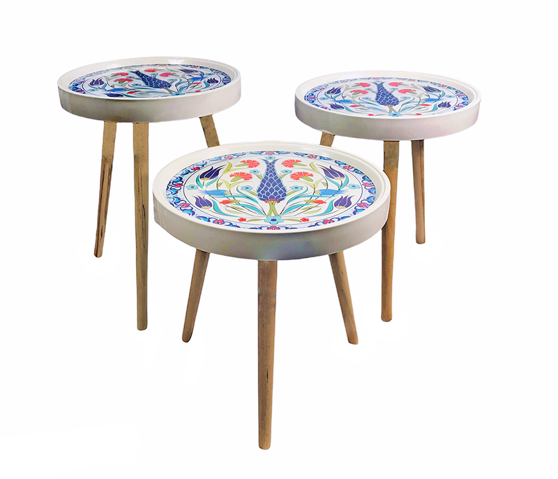 Retro Side Tables Set