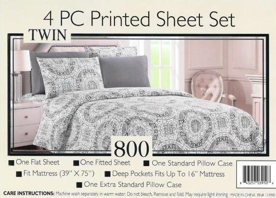 Supreme Collection Printed 800 Sheet Set