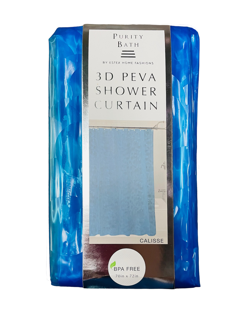 Calisse 3D Peva Shower Curtain