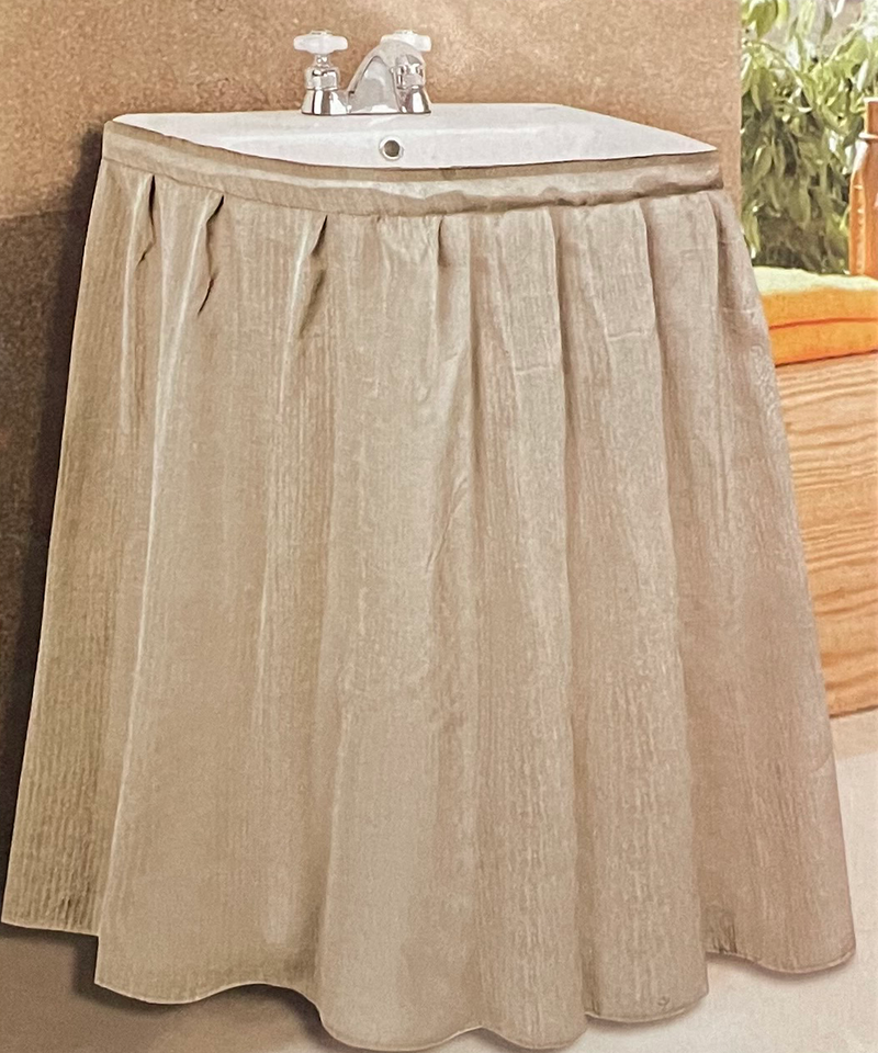 Linen Sink Skirt