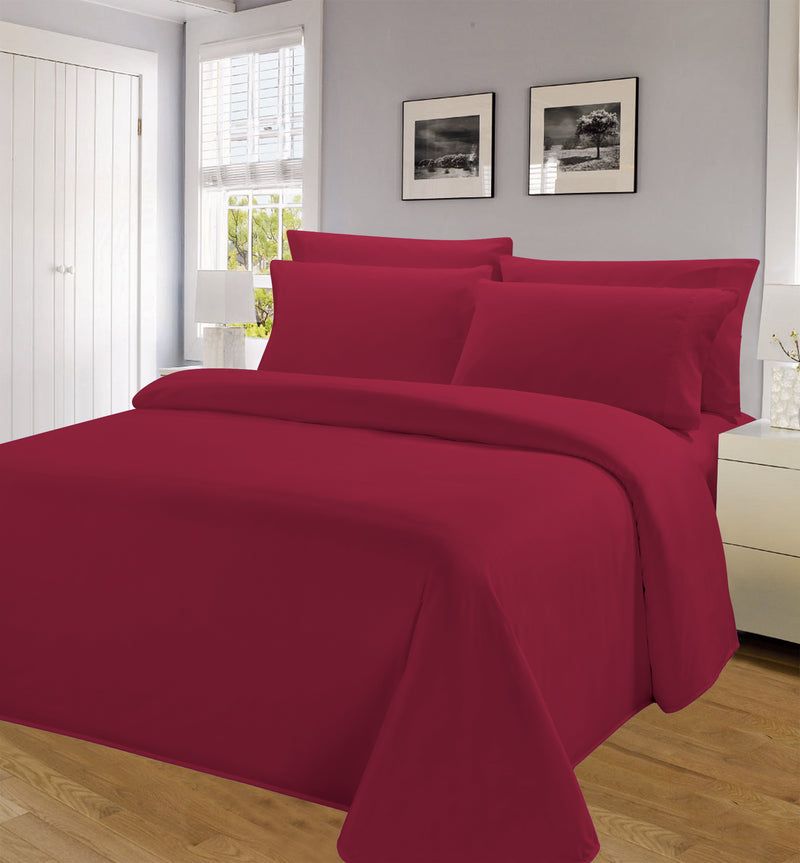 Winston Collection 6 Piece Solid 800 Sheet Set - KING